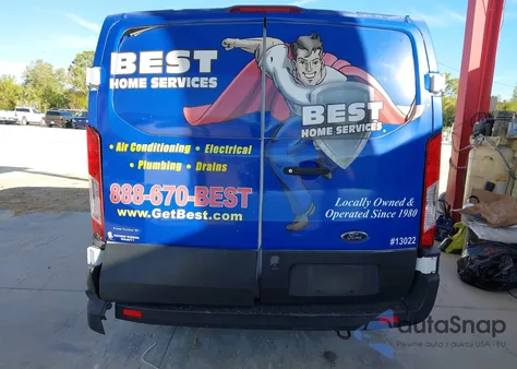 2019 Ford Transit-250 z USA, uszkodzony, nr VIN 1FTYR1YM2KKB34389